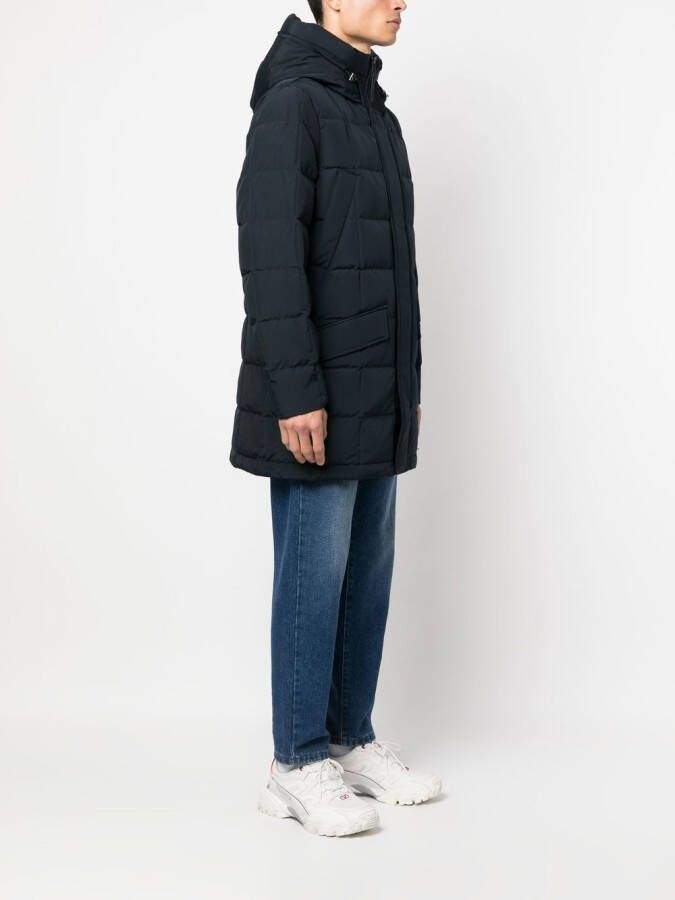 Woolrich Jas met trechterhals Blauw