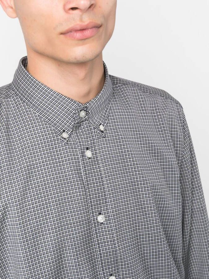 Woolrich Geruit overhemd Blauw