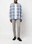 Woolrich Geruit overhemd Blauw - Thumbnail 2
