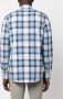 Woolrich Geruit overhemd Blauw - Thumbnail 4