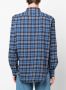 Woolrich Geruit overhemd Blauw - Thumbnail 4