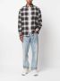 Woolrich Geruit overhemd Grijs - Thumbnail 2