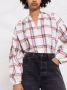 Woolrich Geruite blouse Beige - Thumbnail 5