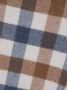 Woolrich Geruite sjaal Blauw - Thumbnail 2