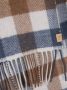 Woolrich Geruite sjaal Blauw - Thumbnail 3