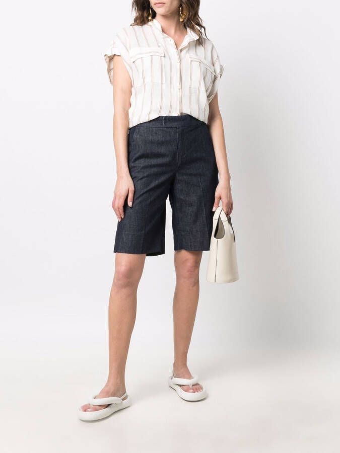Woolrich Gestreepte blouse Beige