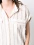 Woolrich Gestreepte blouse Beige - Thumbnail 5