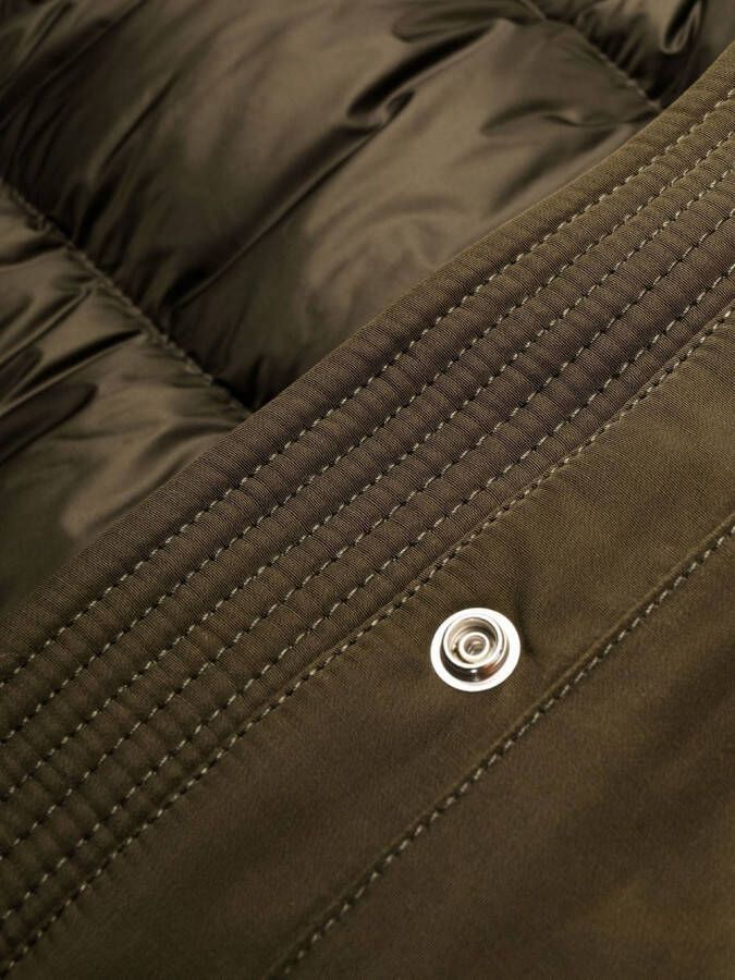 Woolrich Gewatteerde parka Groen