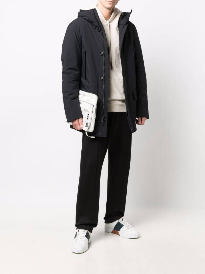 Woolrich Gewatteerde parka Zwart