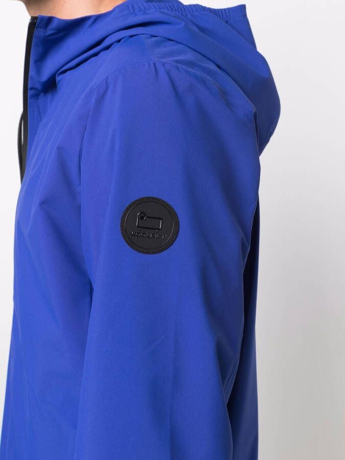 Woolrich Jack met capuchon Blauw