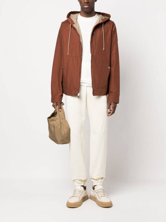Woolrich Jack met capuchon Bruin