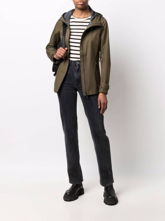 Woolrich Jack met capuchon Groen