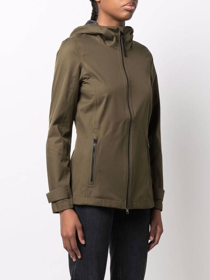 Woolrich Jack met capuchon Groen