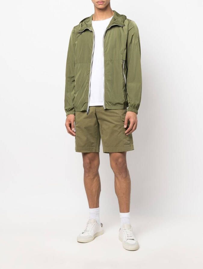 Woolrich Jack met capuchon Groen