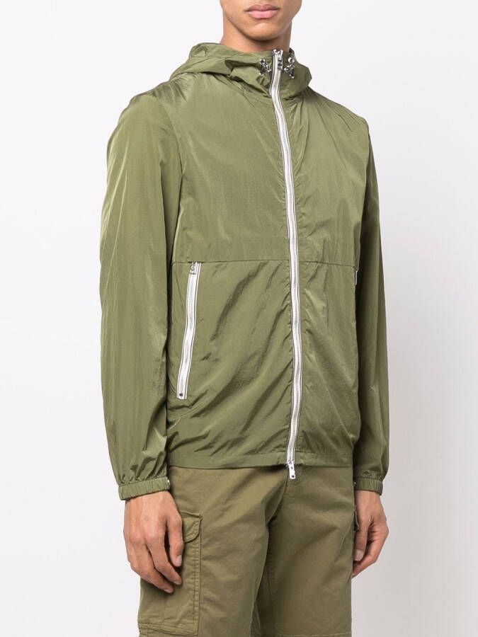 Woolrich Jack met capuchon Groen