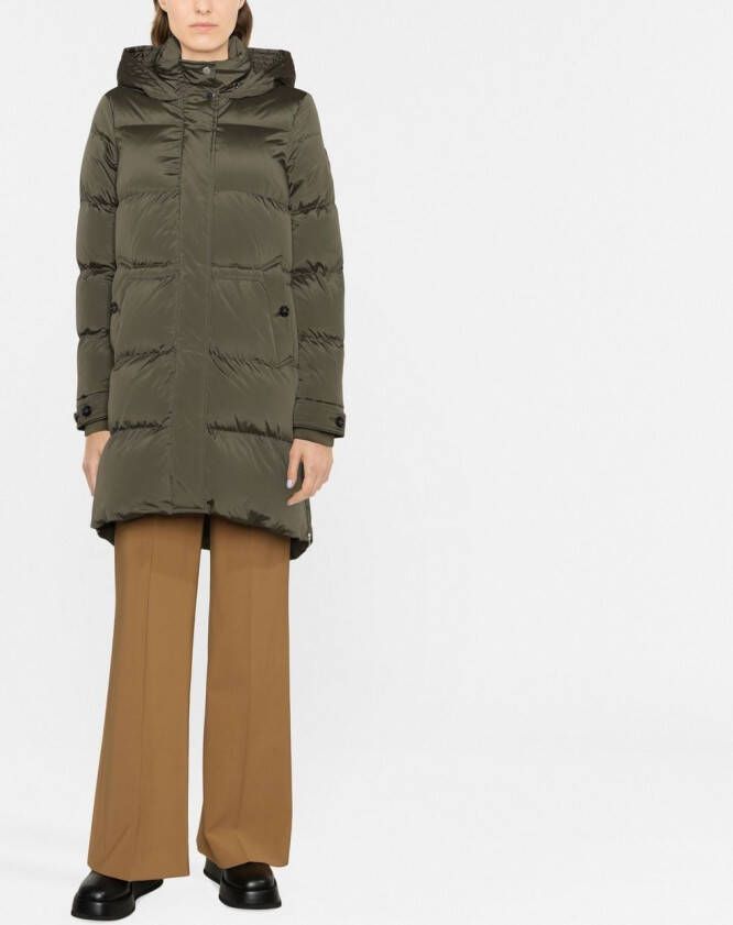 Woolrich Jas met capuchon Groen