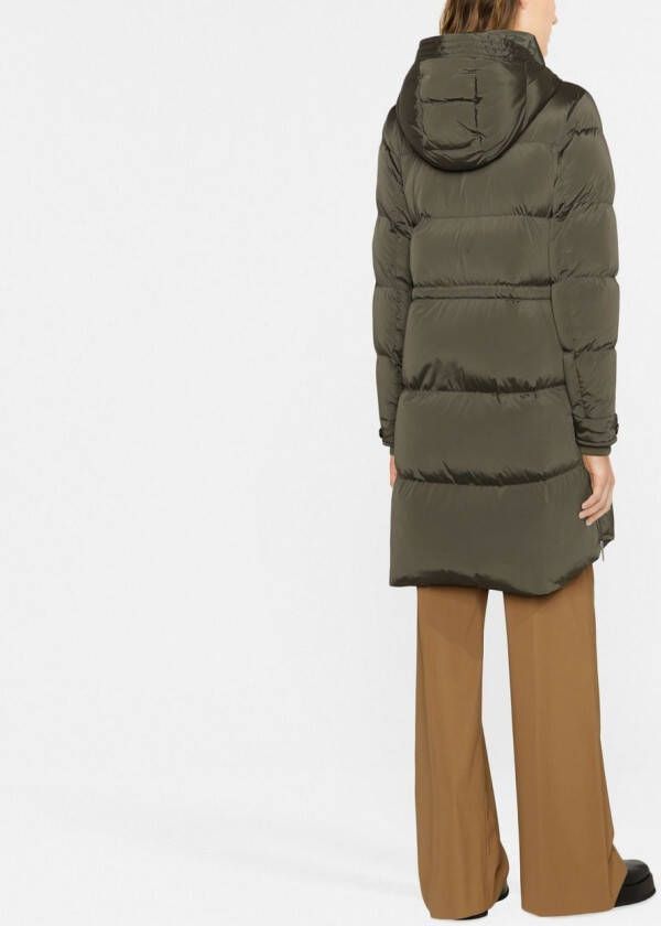 Woolrich Jas met capuchon Groen