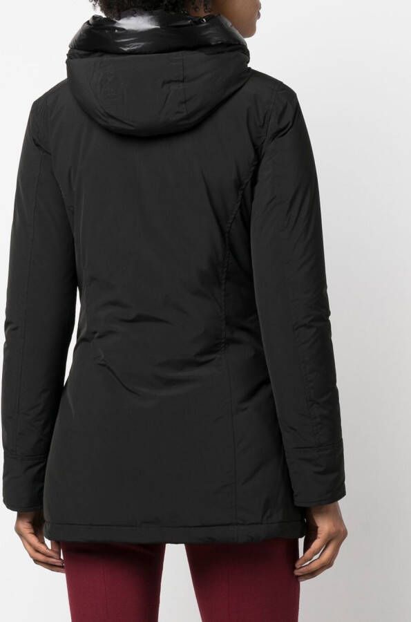 Woolrich Jas met capuchon Zwart
