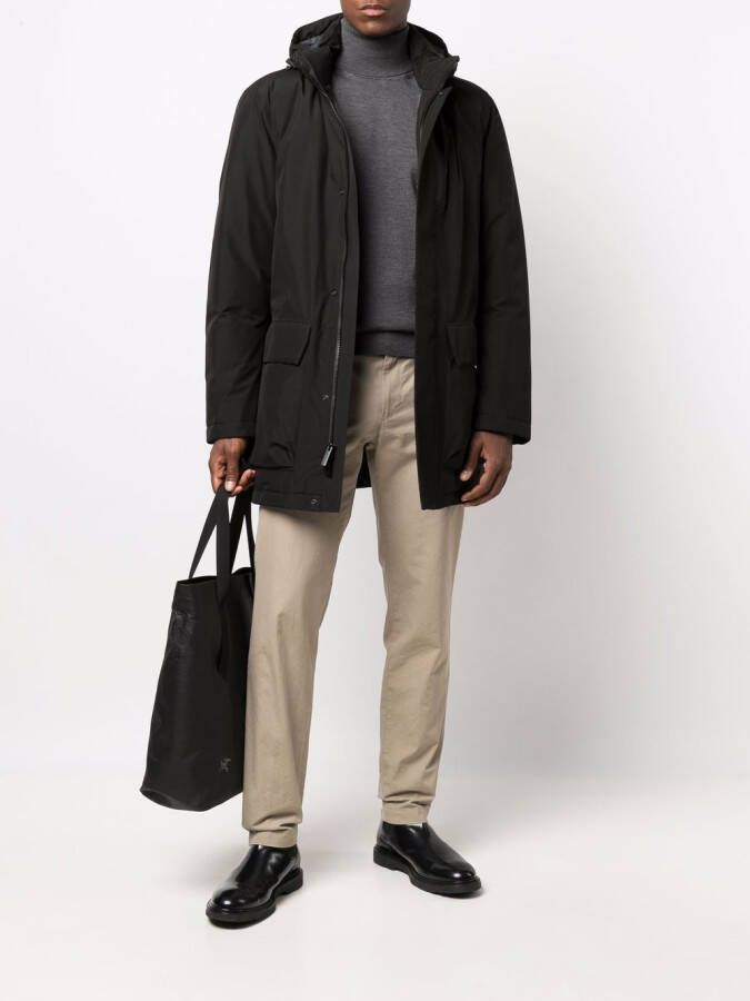 Woolrich Jas met print Zwart