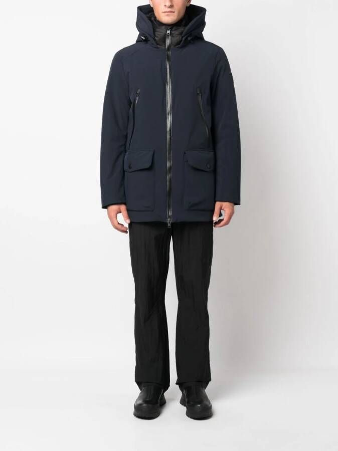 Woolrich Jas met ritssluiting Blauw