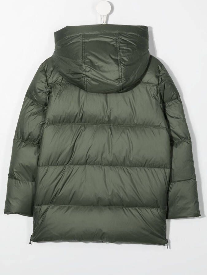 Woolrich Kids Gewatteerde jas Groen