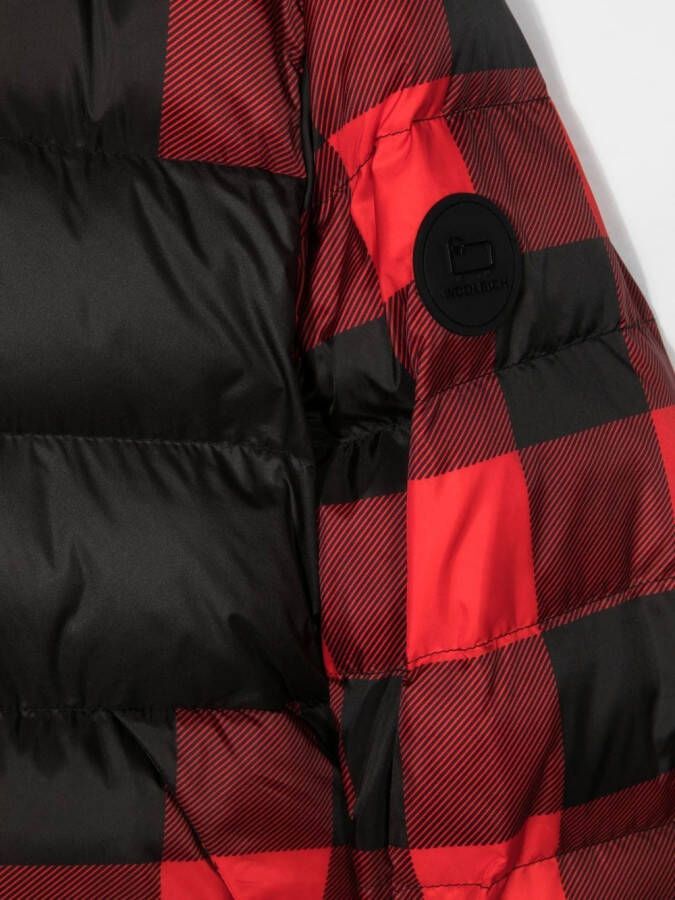 Woolrich Kids Jack met print Zwart