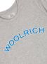 Woolrich Kids T-shirt met logoprint Grijs - Thumbnail 3