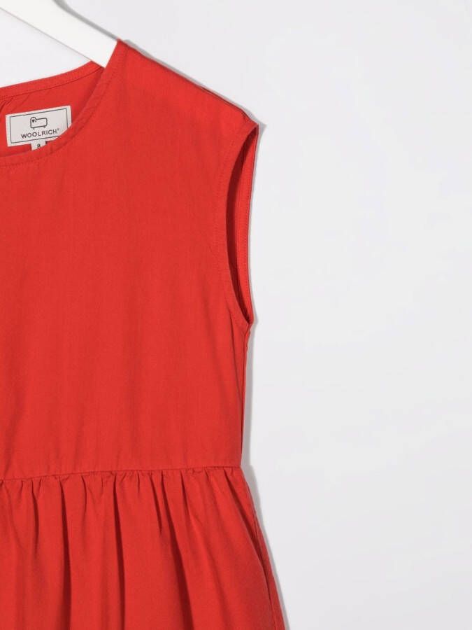 Woolrich Kids Maxi-jurk Rood
