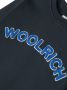 Woolrich Kids Sweater met logo Blauw - Thumbnail 3
