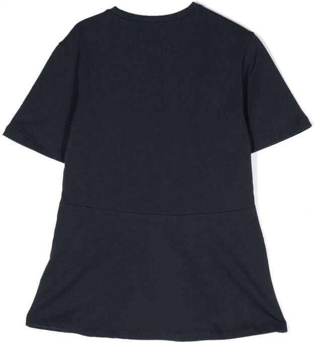 Woolrich Kids T-shirt met geborduurd logo Blauw