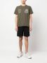 Woolrich T-shirt met logoprint Groen - Thumbnail 2