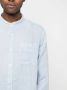 Woolrich Linnen overhemd Blauw - Thumbnail 5