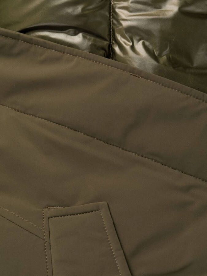 Woolrich Jas met capuchon Groen
