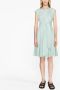 Woolrich Midi-jurk met gestrikte taille Groen - Thumbnail 2