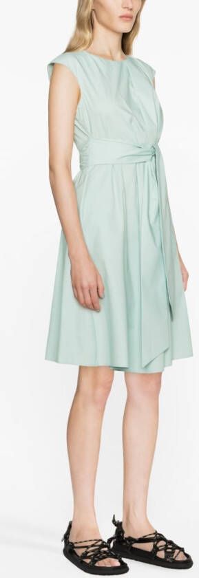 Woolrich Midi-jurk met gestrikte taille Groen