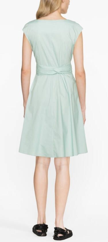 Woolrich Midi-jurk met gestrikte taille Groen