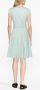 Woolrich Midi-jurk met gestrikte taille Groen - Thumbnail 4