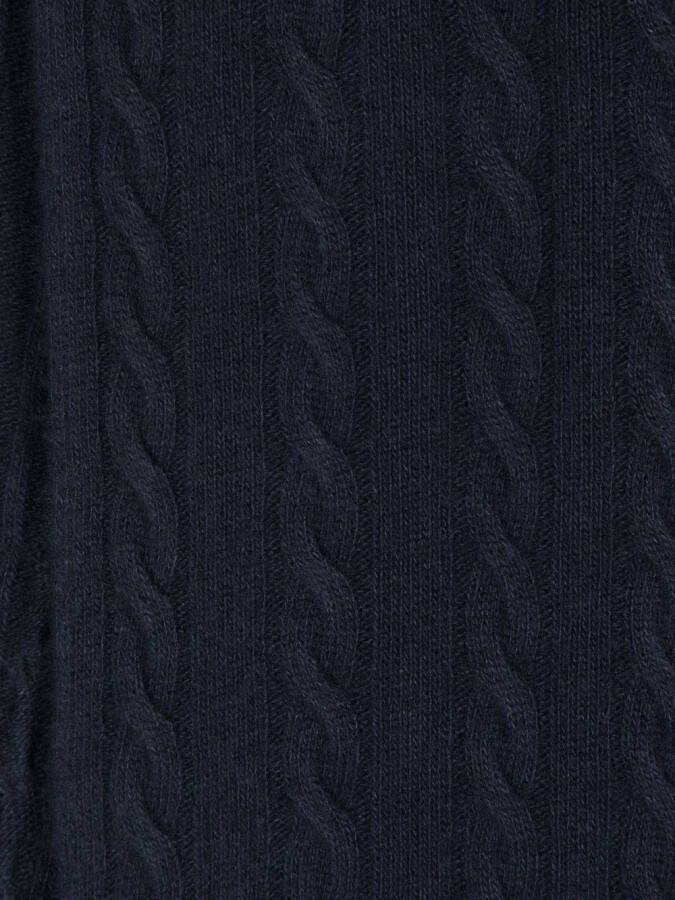 Woolrich Kabelgebreide sjaal Blauw