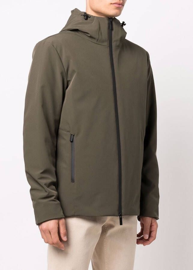 Woolrich Shell jack Groen