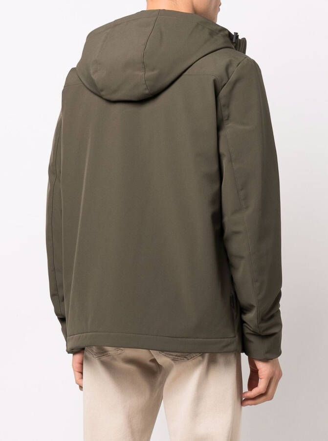 Woolrich Shell jack Groen