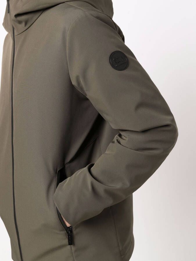 Woolrich Shell jack Groen