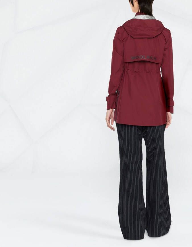 Woolrich Parka met capuchon Rood