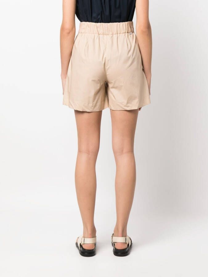 Woolrich High waist shorts Beige
