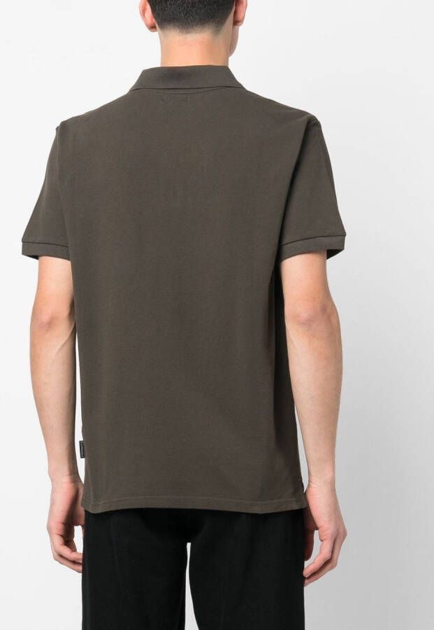 Woolrich Poloshirt met borstzak Groen