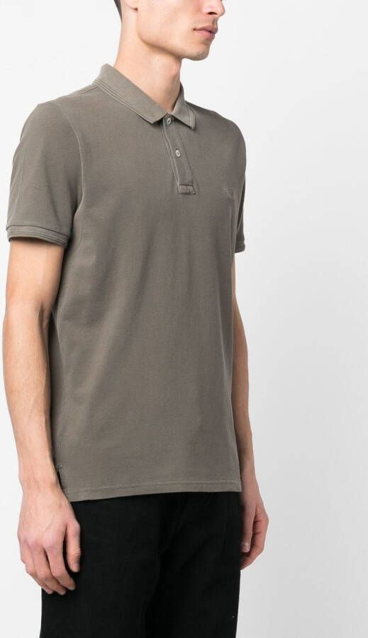 Woolrich Poloshirt met logopatch Groen