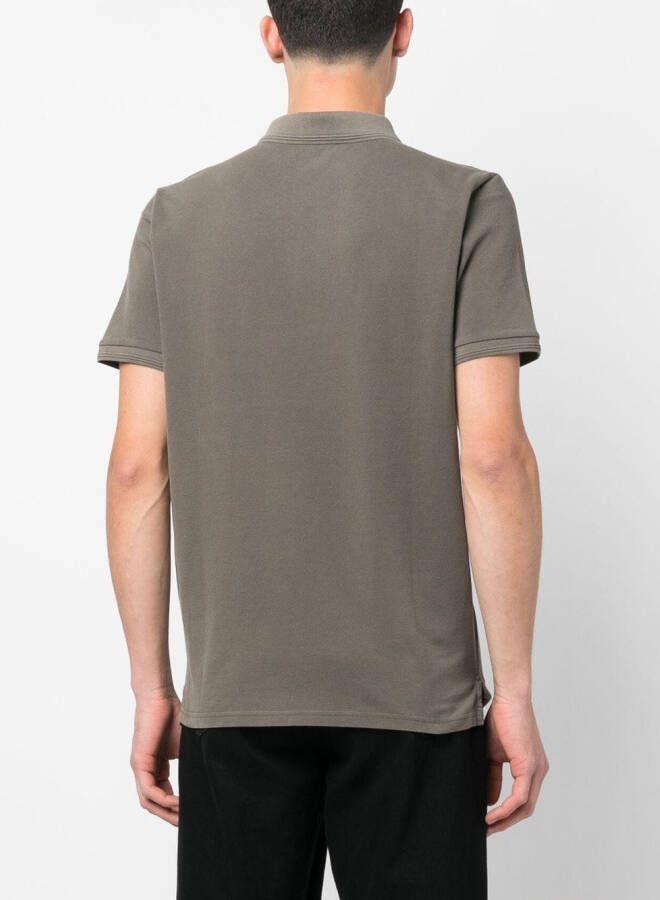Woolrich Poloshirt met logopatch Groen