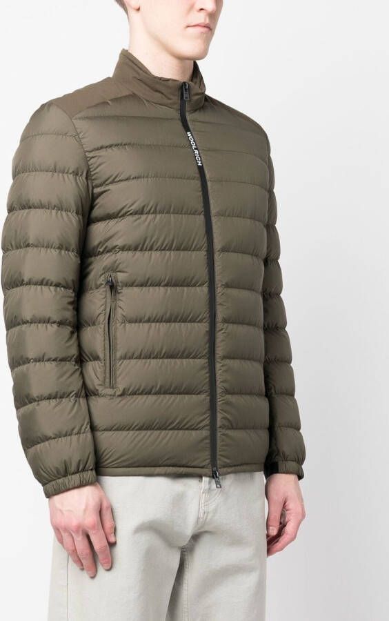 Woolrich Gewatteerd donsjack Groen
