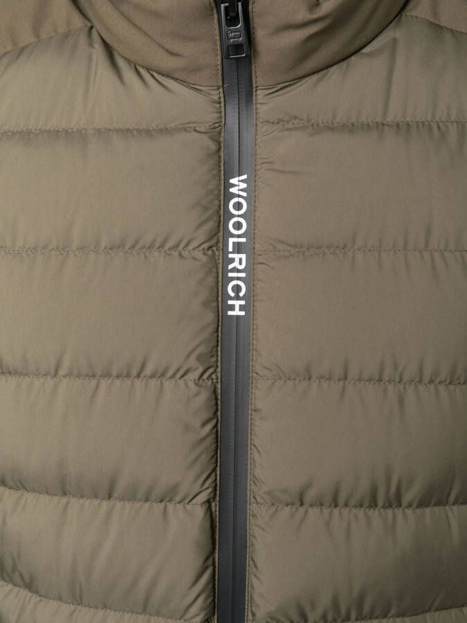 Woolrich Gewatteerd donsjack Groen