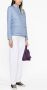 Woolrich Kort donsjack Blauw - Thumbnail 4