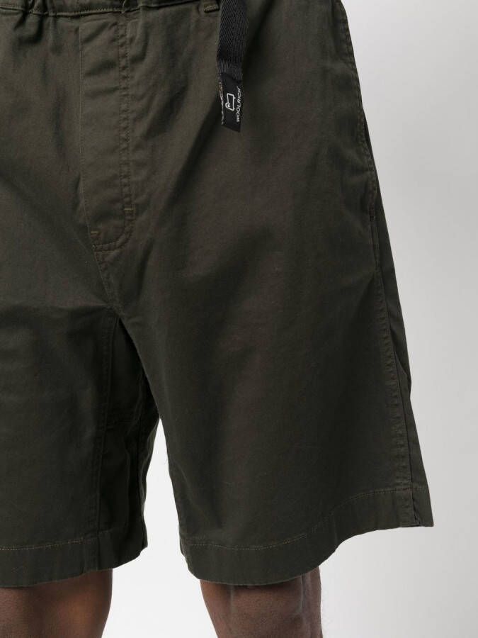 Woolrich Shorts met ceintuur Groen